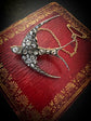 VICTORIAN DIAMOND SWALLOW BIRD BROOCH