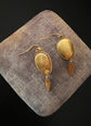 VICTORIAN SCARAB BEETLE EARRINGS