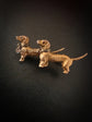 VICTORIAN DACHSHUND ‘SAUSAGE’ DOG BROOCH