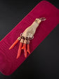 EARLY 19TH CENTURY LAVA & CORAL HAND PENDANT