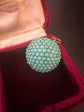 VICTORIAN TURQUOISE BOMBE PENDANT