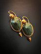 VICTORIAN SCARAB BEETLE EARRINGS