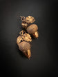 VICTORIAN 15CT GOLD ACORN EARRINGS