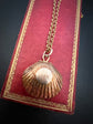 EARLY VICTORIAN SHELL VINAIGRETTE PENDANT