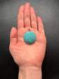 VICTORIAN PAVE TURQUOISE DOME PENDANT