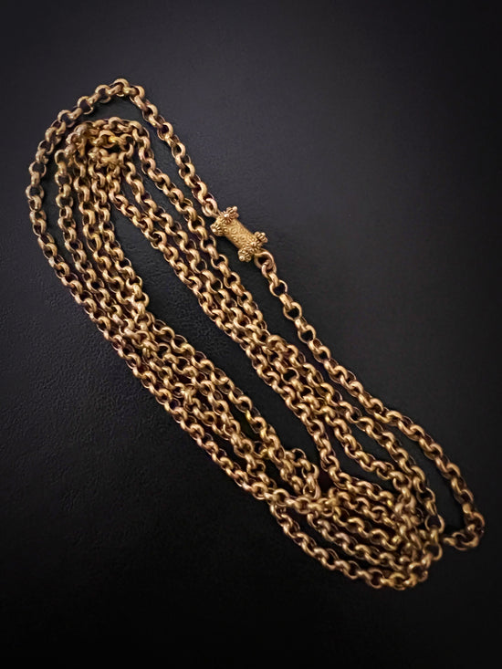 GEORGIAN 15CT GOLD CHAIN