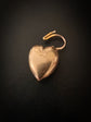 VICTORIAN PUFFY HEART PADLOCK PENDANT/CLASP