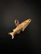 VICTORIAN ENAMEL TROUT PENDANT