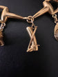 TIFFANY & CO 18CT GOLD SNAFFLE CHARM BRACELET