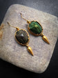 VICTORIAN SCARAB BEETLE EARRINGS