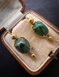 VICTORIAN SCARAB BEETLE EARRINGS