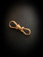 VICTORIAN 9CT GOLD DOUBLE DOG CLIP