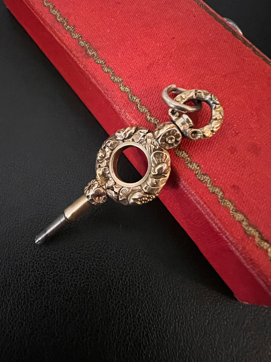 VICTORIAN WATCH KEY PENDANT