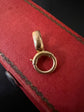 VICTORIAN 15CT GOLD BAIL / CHARM HOLDER