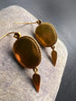 VICTORIAN SCARAB BEETLE EARRINGS