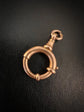 VICTORIAN 15CT GOLD SPRING BOLT BAIL