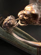 VICTORIAN DOUBLE LION HEAD BANGLE