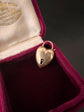 VICTORIAN PUFFY HEART PADLOCK PENDANT/CLASP