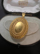 VICTORIAN ETRUSCAN REVIVAL GOLD LOCKET