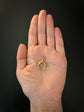 VICTORIAN 15CT GOLD SPRING BOLT BAIL