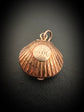 EARLY VICTORIAN SHELL VINAIGRETTE PENDANT