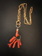 GEORGIAN CORAL FIGA HAND PENDANT