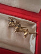 VICTORIAN DACHSHUND ‘SAUSAGE’ DOG BROOCH