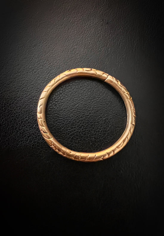 GEORGIAN LARGE 15CT SPLIT RING