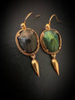 VICTORIAN SCARAB BEETLE EARRINGS