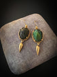 VICTORIAN SCARAB BEETLE EARRINGS