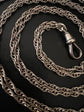 ANTIQUE SILVER GUARD CHAIN