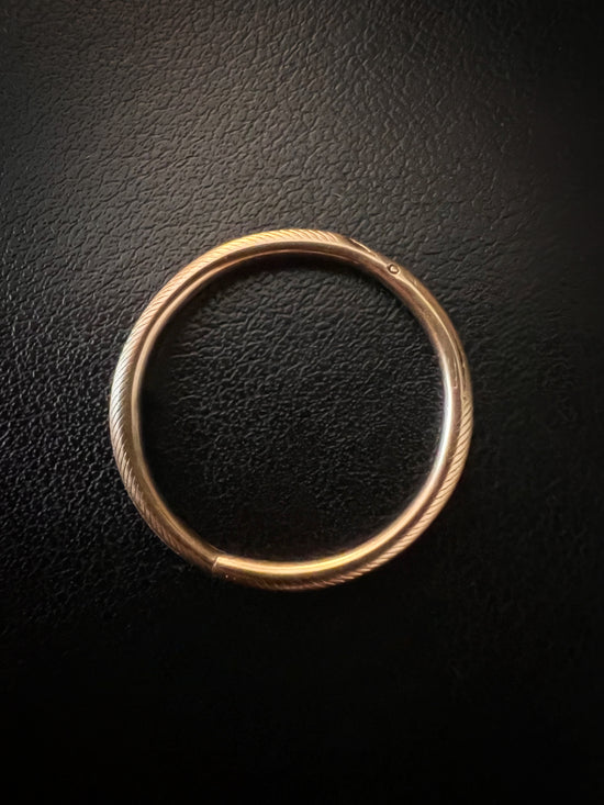 GEORGIAN OUROBOROS SNAKE SPLIT RING