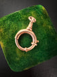 VICTORIAN 15CT GOLD SPRING BOLT BAIL