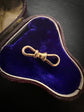 VICTORIAN 9CT GOLD DOUBLE DOG CLIP