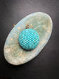 VICTORIAN PAVE TURQUOISE DOME PENDANT