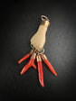 EARLY 19TH CENTURY LAVA & CORAL HAND PENDANT