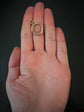 VICTORIAN LARGE 9CT GOLD SPRING BOLT