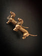 VICTORIAN DACHSHUND ‘SAUSAGE’ DOG BROOCH