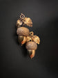 VICTORIAN 15CT GOLD ACORN EARRINGS