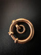 VICTORIAN LARGE 9CT GOLD SPRING BOLT