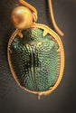 VICTORIAN SCARAB BEETLE EARRINGS