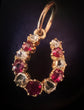 VICTORIAN DIAMOND & RUBY HORSESHOE PENDANT