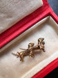 VICTORIAN DACHSHUND ‘SAUSAGE’ DOG BROOCH