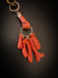 GEORGIAN CORAL FIGA HAND PENDANT