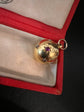 VICTORIAN RUBY & DIAMOND SPHERE PENDANT