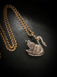 EARLY 19TH CENTURY FRENCH SWAN PENDANT