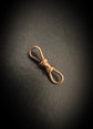 VICTORIAN 9CT DOUBLE DOG CLIP