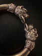 VICTORIAN DOUBLE LION HEAD BANGLE