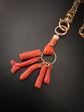 GEORGIAN CORAL FIGA HAND PENDANT