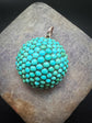 VICTORIAN TURQUOISE BOMBE PENDANT